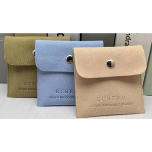 Bolsa de Embalaje de Joyería de Microfibra de Terciopelo con Logotipo Personalizado Impreso, Previene Efectivamente los Arañazos y la Oxidación de las Joyas - Product Image 4