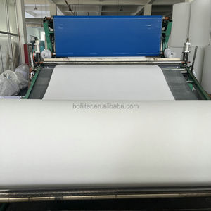 100% <span class=keywords><strong>PES</strong></span> G3 G4 полиэфирное волокно огнестойкий рулонный фильтр - Product Image 3