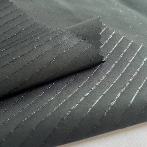 Hotsale ngang sọc kim cương sợi 75D đầy đủ ngu si đần độn <span class=keywords><strong>polyester</strong></span> dobby vải cho mùa hè Ăn mặc - Product Image 2