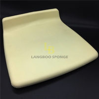 Coussin personnalisé en mousse de polyuréthane à peau épaisse en PU, tabouret de bar intégral facile à nettoyer