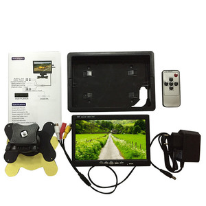 Giá Rẻ Giá <span class=keywords><strong>7</strong></span> inch màn hình TFT-LCD màu xe Màn hình 2AV 4av đầu vào xe Màn hình hiển thị - Product Image 6