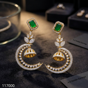 Pendientes de Perlas y Piedras con Baño de Plata, Estilo Étnico Tradicional, de Alta Calidad y a la Moda, Certificados por Terceros para Mujer - Product Image 2