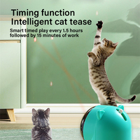 Pointeurs laser modernes de chat de robot électrique matériel en plastique interactif de mouvement rotatif automatique