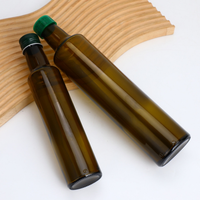 Bouteilles de vinaigre Marasca Dorica Bouteilles en verre avec couvercle en aluminium 500ml 750ml 1L