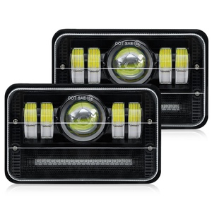 Nueva Luz de Trabajo LED Cuadrada de 5 Pulgadas para Auto, Luz Alta/Baja, Faro LED de 5x7'' para Jeep, Camioneta, Todoterreno, Wrangler, YJ, Cherokee - Product Image 1