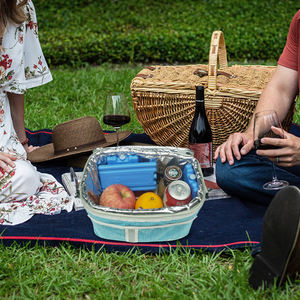 Paquete de hielo de plástico OEM reutilizable personalizado más vendido al por mayor bloques de hielo caja de bloque de congelador paquete fresco de ladrillo de hielo - Product Image 5