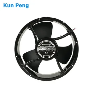 Large exhaust fan 25489 10inch high cfm round motor 48v dc brushless 50/60HZ axial flow air cooling fan
