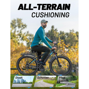 Bicicleta eléctrica de montaña EU Stock Duotts C29 48v 15ah, bicicleta eléctrica todoterreno con neumáticos gruesos, entrega de bicicleta eléctrica, Fatbike eléctrica. - Product Image 5