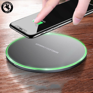 Cargador de Escritorio LED KINGGARD, Estilo ABS, Protección Contra Sobrecarga y Sobretensión, Carga Inalámbrica Rápida de 10 W para <span class=keywords><strong>Redmi</strong></span> Note 3 Mobile - Product Image 1