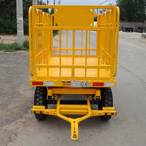 Petite <span class=keywords><strong>remorque</strong></span> à plat de bagages d'aéroport de ventes d'usine - Product Image 5