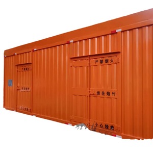 Conteneur de stockage pour feux d'artifice, maison en acier, entrepôt industriel, armoire de sécurité pour entrepôt de stockage - Product Image 1
