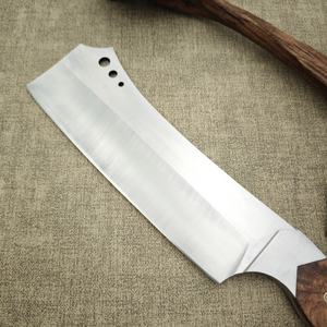 Cuchillo Táctico de Supervivencia Personalizable Pioneer HK, Mango de Madera, Hoja Recta de Acero Inoxidable, para Caza - Product Image 2