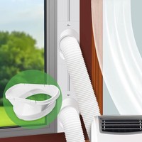 Accesorios para Aire Acondicionado, Deflector de Boca Plana, Interfaz Pequeña, Manual, para el Hogar, ABS, Duradero, Ecológico