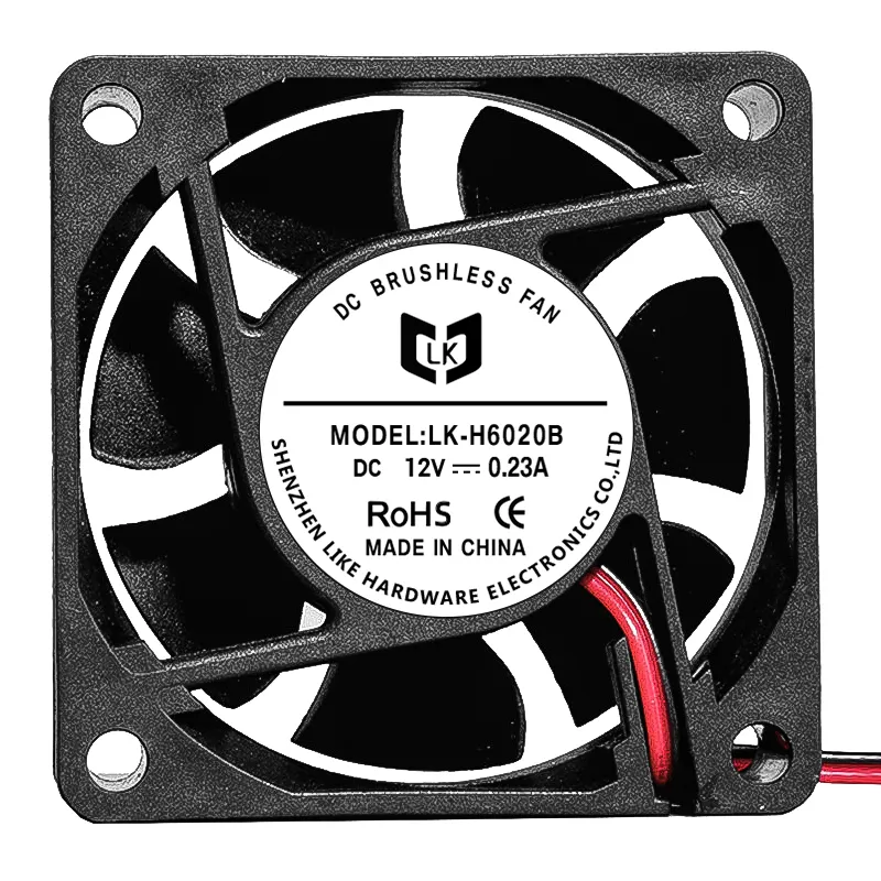 6025 60 x 60 x 25 mm dc 12 v 24 v hohe drehzahl pro minute cfm hülse doppelkugelkühlung lüftergeschwindigkeitsregler