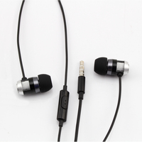 Dairle M71 Headset In-Ear Berkabel Fashion Berkualitas Tinggi Earphone Logam dengan Mikrofon Driver 10mm Kabel 1.2m