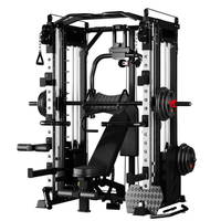 MNS FITNESS Máquina de Fitness Multifunción Personalizada de Fábrica, Cable Crossover, Power Squat Rack, Máquina Smith para Gimnasio