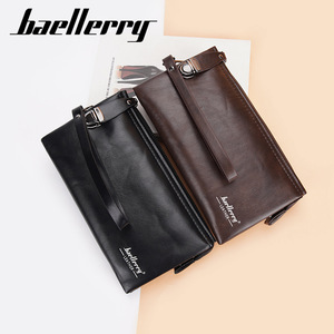 Nuova borsa da <span class=keywords><strong>uomo</strong></span> in vendita calda-borsa con cerniera di grande capacità, portafoglio in stile lucchetto retrò, accessorio da <span class=keywords><strong>uomo</strong></span> - Product Image 2