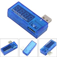 Digital USB móvil de la energía de corriente de carga tensión probador del metro de cargador Mini USB digital voltímetro amperímetro