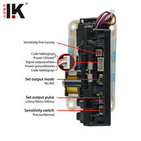 LK790 Fabricant en gros d'accepteurs de pièces LED pour distributeurs automatiques, accepteur de pièces électronique multi-pièces avec CPU
