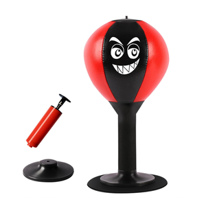 Ballon de <span class=keywords><strong>boxe</strong></span> portable anti-stress à ventouse réflexe, <span class=keywords><strong>sac</strong></span> de frappe de bureau pour adultes et enfants, fitness à domicile et au bureau - Product Image 1