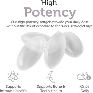 Gélules de vitamine D3 5000 UI en marque blanche OEM/ODM – Renforce l'immunité et aide à maintenir des os solides pour la santé quotidienne - Product Image 4