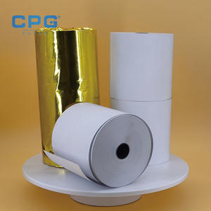 Rollo de Papel Térmico Blanco para Terminal de Tarjeta de Crédito de Alta Calidad de 80x80 mm, 45 g/m², Venta al por Mayor del Fabricante - Product Image 1