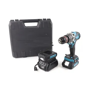 Factory Wholesale Cordless 10MM 21V Professional Manufacture Portable Power Metal Chuck Drills Drilling Machine Tool Set