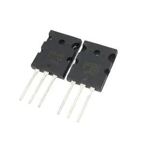 Novo amplificador de áudio 2SA1943 2SC5200 TO-3P A1943 C5200 tubo de emparelhamento 2sc5200 2sa1943 transistor original