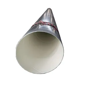 Tubo de acero soldado con espiral anticorrosión, sierra de hormigón de gran diámetro, 3PE, PSL1 G, R.B, tienda en línea, china