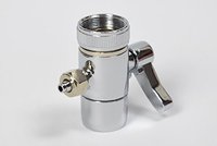 Robinet de cuisine et de salle de bain en chrome poli, filtre à eau, vanne de dérivation.