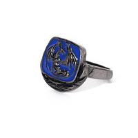 Anneau de tête de dragon vintage européen et américain, accessoire de jeu Dark Souls 3, en alliage, marque ZRM, pour anniversaire de mariage