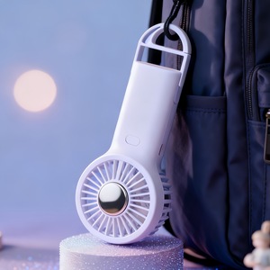 Ventilateur portable à clipser, rechargeable, alimenté par USB, moteur DC 2W, trois vitesses, pour les voyages en extérieur et l'utilisation sur le bureau - Product Image 2