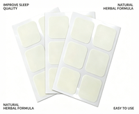 HODAF Patch de Sommeil Relaxant Longue Durée avec Mélatonine et Magnésium, en Matière PU Non Tissée Douce, Autocollant de Soin pour le Sommeil à Usage Nocturne