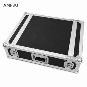 AMP3U <span class=keywords><strong>ATA</strong></span> Road Case 3-Space Amp Rack 27,95 Zoll tief mit 2 Deckeln für Effektgeräte - Product Image 1