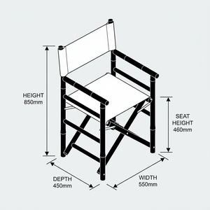 Chaise <span class=keywords><strong>en</strong></span> <span class=keywords><strong>bambou</strong></span> ultra-légère et portable, 8 lb, pour le camping, la plage, les excursions et les événements sociaux <span class=keywords><strong>en</strong></span> plein air - Product Image 3
