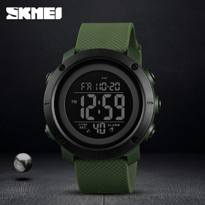 Montre électronique multifonctionnelle <span class=keywords><strong>SKMEI</strong></span> pour homme, étanche 5 ATM, avec boîtier et bracelet en acrylique, idéale pour les étudiants – Nouveauté très prisée - Product Image 1