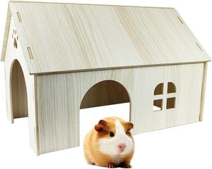 Gabbie di nascondiglio di porcellini d'India, accessori giocattolo, cabine e cabine di Habitat per criceti nascosti, scoiattoli e altri piccoli animali, ecc - Product Image 2