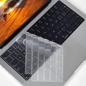Cubierta de Teclado Transparente con Diseño Estadounidense para <span class=keywords><strong>MacBook</strong></span> Air 13.6 Pulgadas M2 A2681 <span class=keywords><strong>2022</strong></span> y 2023, <span class=keywords><strong>MacBook</strong></span> <span class=keywords><strong>Pro</strong></span> 14 Pulgadas/16 Pulgadas <span class=keywords><strong>Pro</strong></span> <span class=keywords><strong>Max</strong></span> A2442/A2485 - Product Image 4