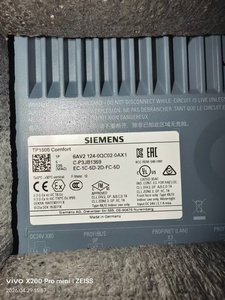 ใหม่เอี่ยมของแท้ 6av2124-0qc02-0ax1 Tp1500 Comfort หน้าจอสัมผัส TFT Profinet ขนาด 15 นิ้ว PLC - Product Image 5