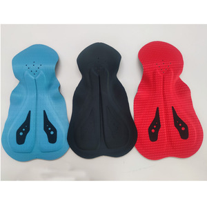 Coussinets <span class=keywords><strong>de</strong></span> cyclisme pour hommes <span class=keywords><strong>de</strong></span> style italien, 5 couches, interface extensible en nylon, rembourrage en mousse haute densité, chamois pour salopettes <span class=keywords><strong>de</strong></span> cyclisme - Product Image 2