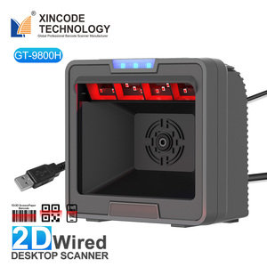 Xincode 1d 2d Desktop Barcodescanner Embedded Barcode Scanner Usb Qr Codelezer Bedrade Scanplatform Voor Supermarkt - Product Image 1