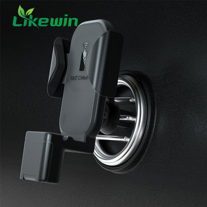 Rápida <span class=keywords><strong>cargador</strong></span> inalámbrico inteligente sujeción automática coche soporte para teléfono móvil HUAWEI - Product Image 2