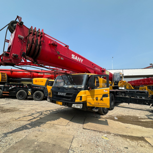 Great Condition Second-Hand Sany STC500 Wheel <b>Crane</b> 50Ton Lifting Capacity Telescopic Boom Truck <b>Crane</b> - Product Image 1