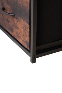 8 Drawers Freestanding Durable Hua Cheng HC8BC Modern Living Room Fabric <b>Cabinets</b> Stainless Steel <b>Pine</b> Various Color - Product Image 6