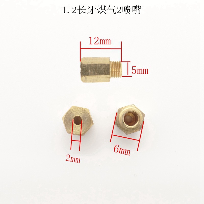 N°31 buses, dent de 1,2 mm de long, gaz de 2,0 mm.