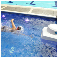 Système de machine à jet de courant de compteur d'eau sans fin à grand débit de haute qualité pour l'entraînement à la natation ou à la plongée