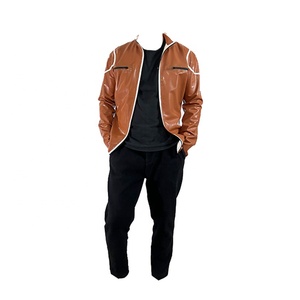 Arrivées en <span class=keywords><strong>latex</strong></span> manteau marron fétiche catsuit en caoutchouc fermeture éclair <span class=keywords><strong>Latex</strong></span> corps complet femmes noires unisexe personnalisé OEM ODM veste très mignonne - Product Image 3
