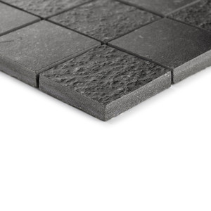 Mosaico de carbón Caen 30x30 cm, baldosas rectificadas mate para pared y suelo - Product Image 4