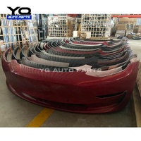 YQ Original usado M3 piezas de carrocería 1084168-S0-E 1084168-SO-5-E 1084163-00-E 1084168 cubierta de parachoques delantero para Tesla Model 3 2023