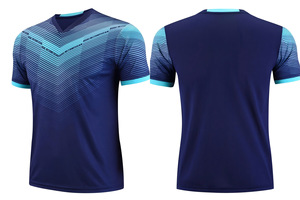 Set Maglia da Calcio Estiva a Maniche Corte per Uomo, <span class=keywords><strong>Serie</strong></span> LJ Personalizzata, Stampa a Trasferimento Termico, Asciugatura Rapida - Product Image 4